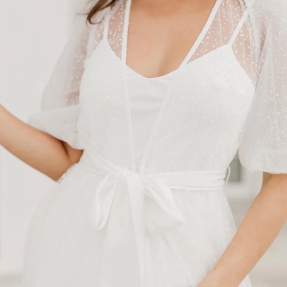 Le Rose Bridal Robe - Picture 2 of 5